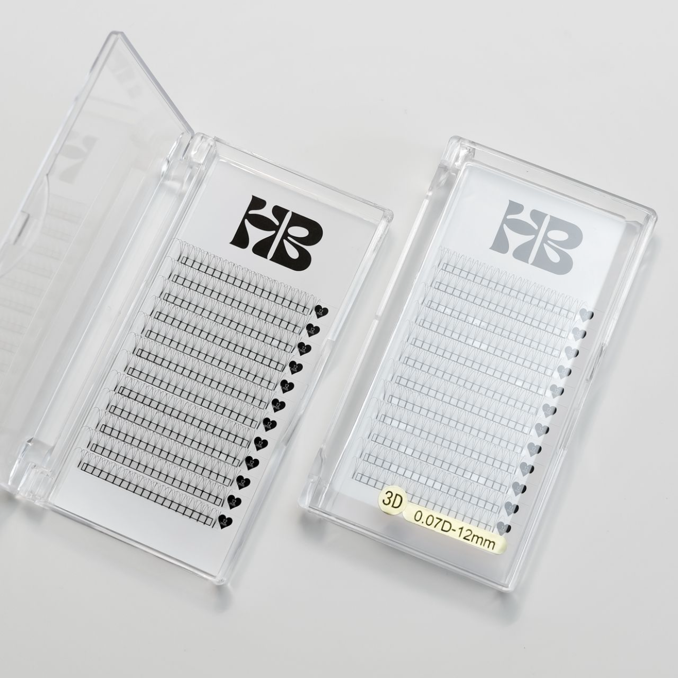 3D 0.07 PREMADE LASHES